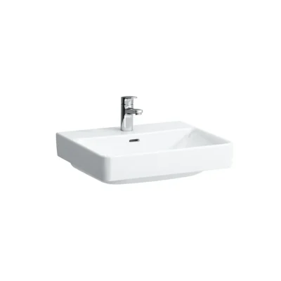 Laufen Pro S - izlietne 55x47 cm, 1 krāna caurums, balta H8109620001041