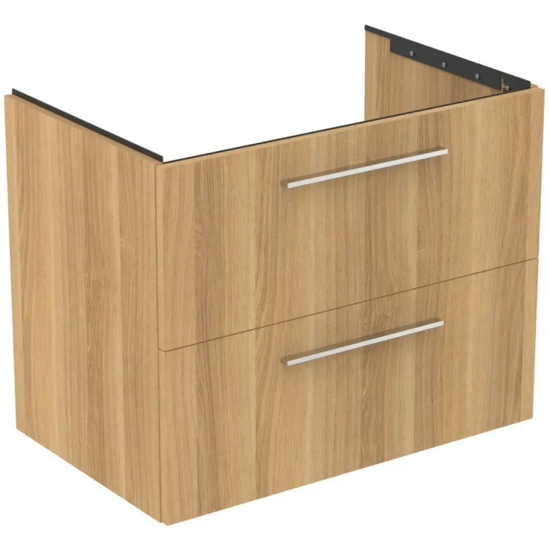 Ideal Standard i.Life B - izlietnes skapītis 80x63x51 cm, 2 izvelkamās atvilktnes, ozols T5272NX