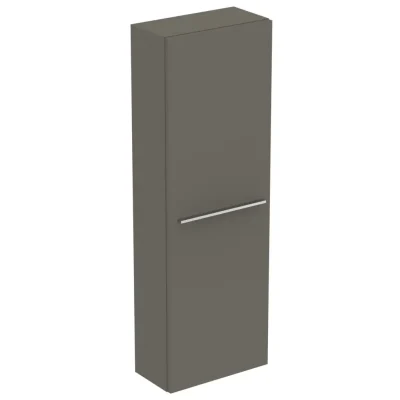 Ideal Standard i.Life S - augstais skapis 40x21x120 cm, 1 durvis K/L, kvarcs melns matēts T5289NG