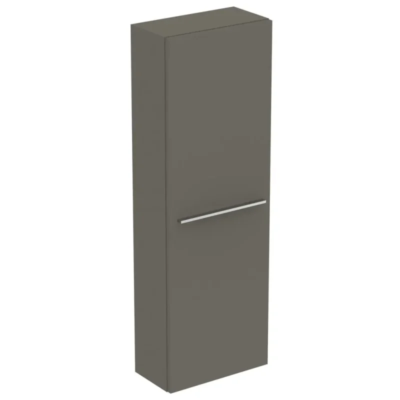 Ideal Standard i.Life S - augstais skapis 40x21x120 cm, 1 durvis K/L, kvarcs melns matēts T5289NG