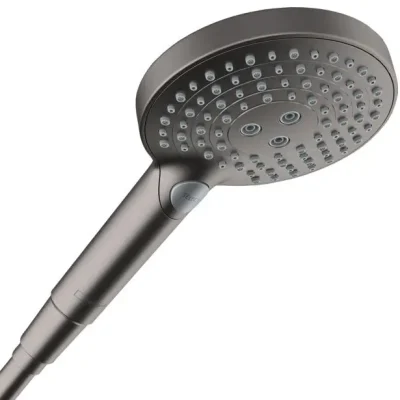 Hansgrohe Raindance Select S - rokas duša, 3 strūklu veidi, EcoSmart, hroms melns birstēts 26515340