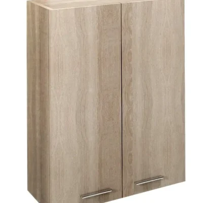 Aqualine Keramia Fresh - augšējais skapis ZOJA, 50x76x23 cm, platīna ozols 51304