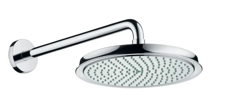 Hansgrohe Raindance Classic - galvas duša 240, Air 1jet ar izvirzījumu 39 cm, hromēts 27424000