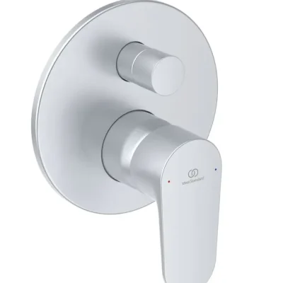 Ideal Standard Cerafine O - zemapmetuma maisītājs, 2 patērētājiem, sudrabs A7350SI