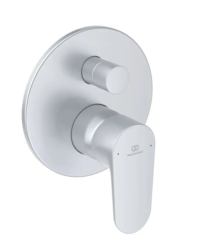 Ideal Standard Cerafine O - zemapmetuma maisītājs, 2 patērētājiem, sudrabs A7350SI