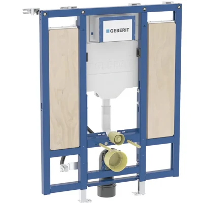 Geberit Duofix - priekšsienas elements sienas WC, bezbarjeru, balstiem, augstums 112 cm 111.375.00.6