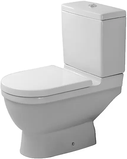 Duravit Starck 3 - WC kombi, balts 0126010000