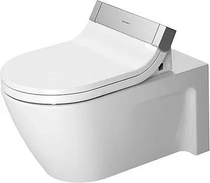 Duravit Starck 2 - pie sienas stiprināms WC SensoWash bidē sēdeklim, Alpu balts 2533590000
