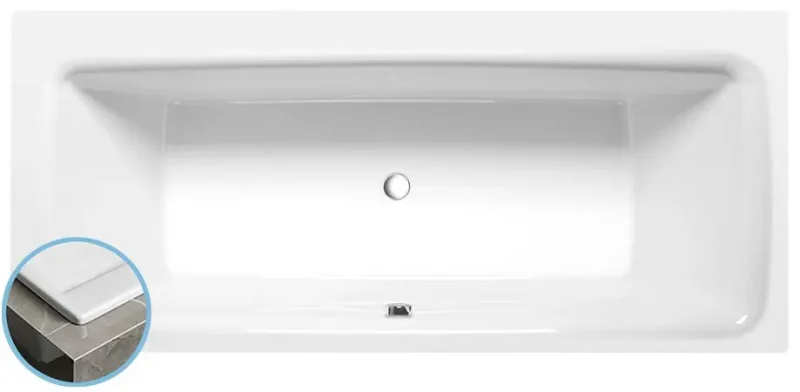 Polysan vannas - vanna 170x80x47 cm, balta 18611S