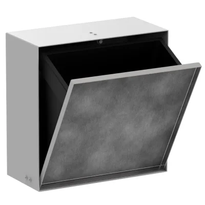 Hansgrohe XtraStoris Rock - zemapmetuma atkritumu tvertne 6 l, balta matēta 56090700
