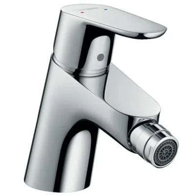 Hansgrohe Focus E2 - bidē vienas sviras maisītājs ar noteces komplektu ar vilkšanas stieni, hromēts 31920000