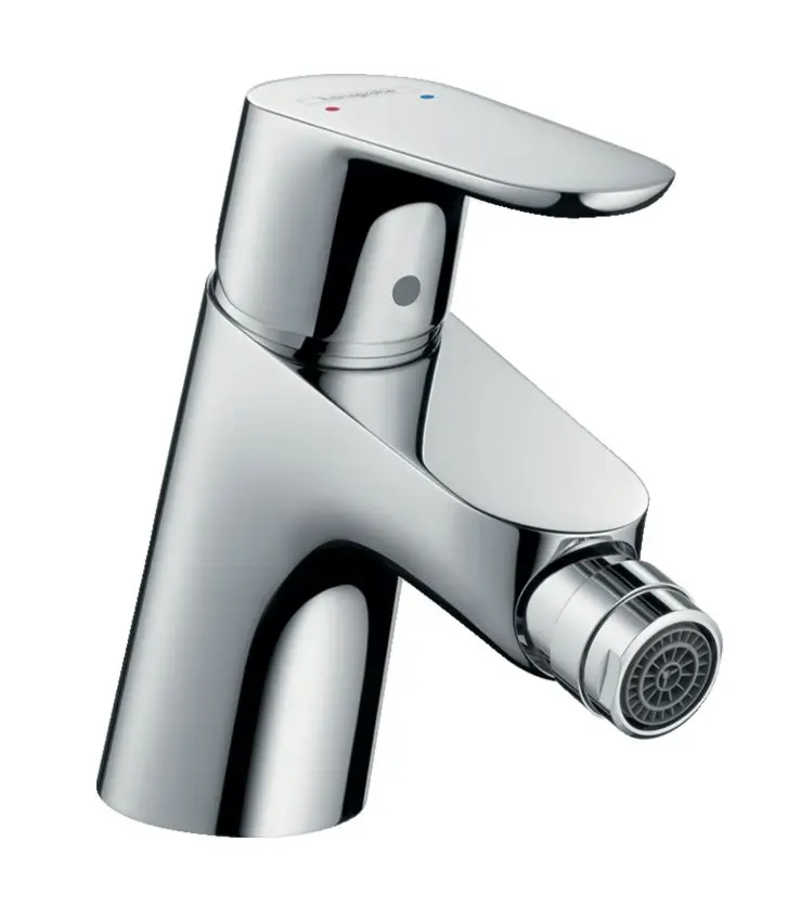 Hansgrohe Focus E2 - bidē vienas sviras maisītājs ar noteces komplektu ar vilkšanas stieni, hromēts 31920000