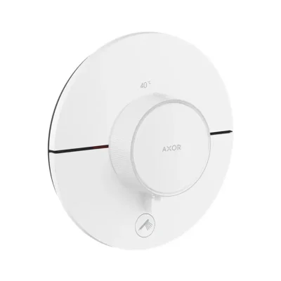 Axor ShowerSelect ID - termostata dušas maisītājs, zemapmetuma montāža, HighFlow, balts matēts 36776700