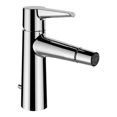 Laufen Pure - Bideta maisītājs ar noteces komplektu, Eco+, hroms HF901710100000