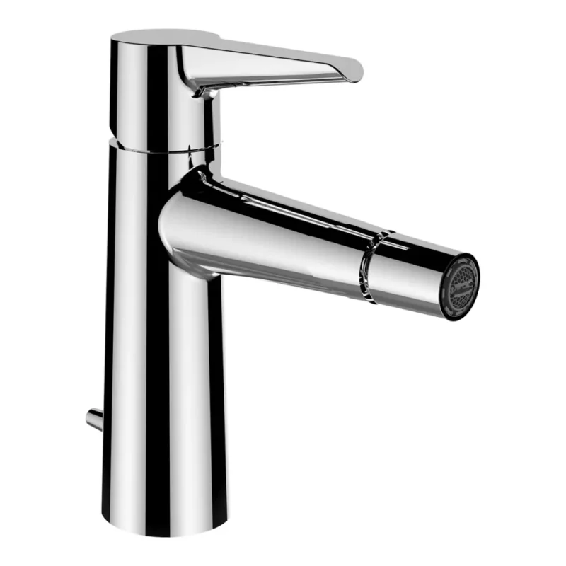 Laufen Pure - Bideta maisītājs ar noteces komplektu, Eco+, hroms HF901710100000