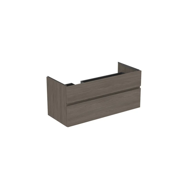 Ideal Standard Finesse - izlietnes skapītis 120x51x55 cm, 2 atvilktnes, Dark Elm E3447UR
