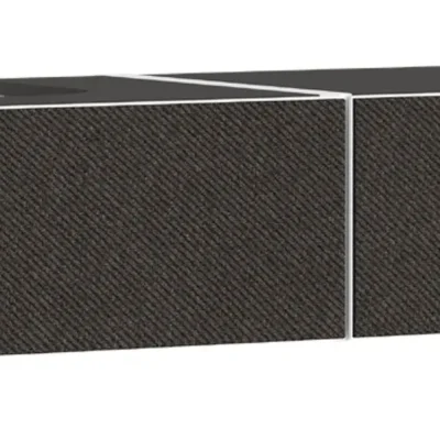 Hansgrohe Xevolos E - izlietnes skapītis, 28x137x55 cm, 2 atvilktnes, matēti balts/tekstils tumši pelēks 54319660