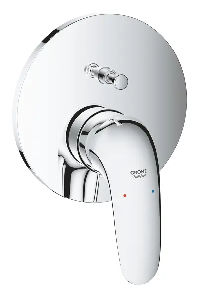 Grohe Eurostyle - zemapmetuma maisītājs 2 patērētājiem, hromēts 24047003