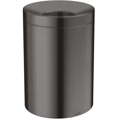 Axor Universal Circular - atkritumu tvertne 5 l, hroms melni birstēts 42872340