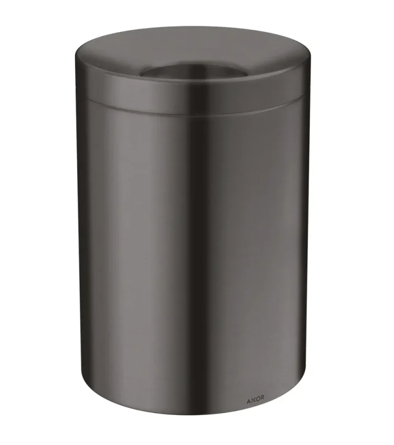 Axor Universal Circular - atkritumu tvertne 5 l, hroms melni birstēts 42872340
