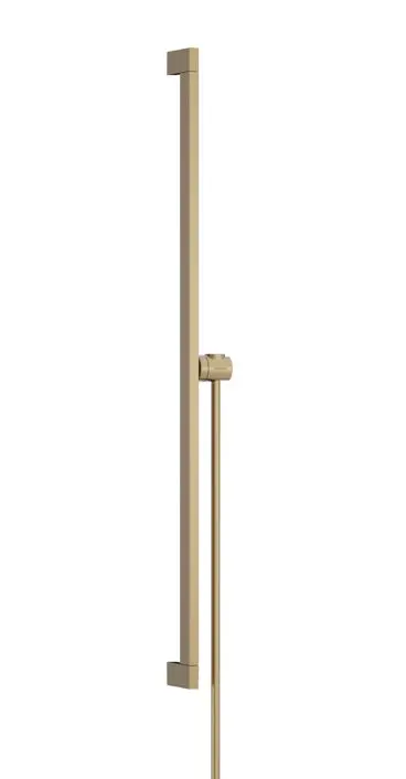 Hansgrohe Unica - dušas stienis 95 cm, ar dušas šļūteni, matēta bronza 24403140