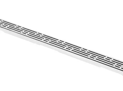 Tece TECEdrainline - dizaina reste Basic dušas notekai 150 cm, pulēts nerūsējošais tērauds 601510