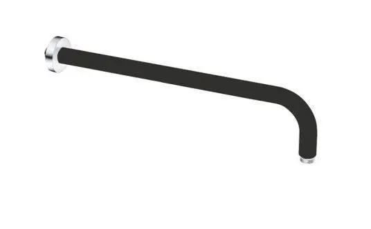Kludi A-Qa - dušas roka 40 cm, matēti melna 6651487-00