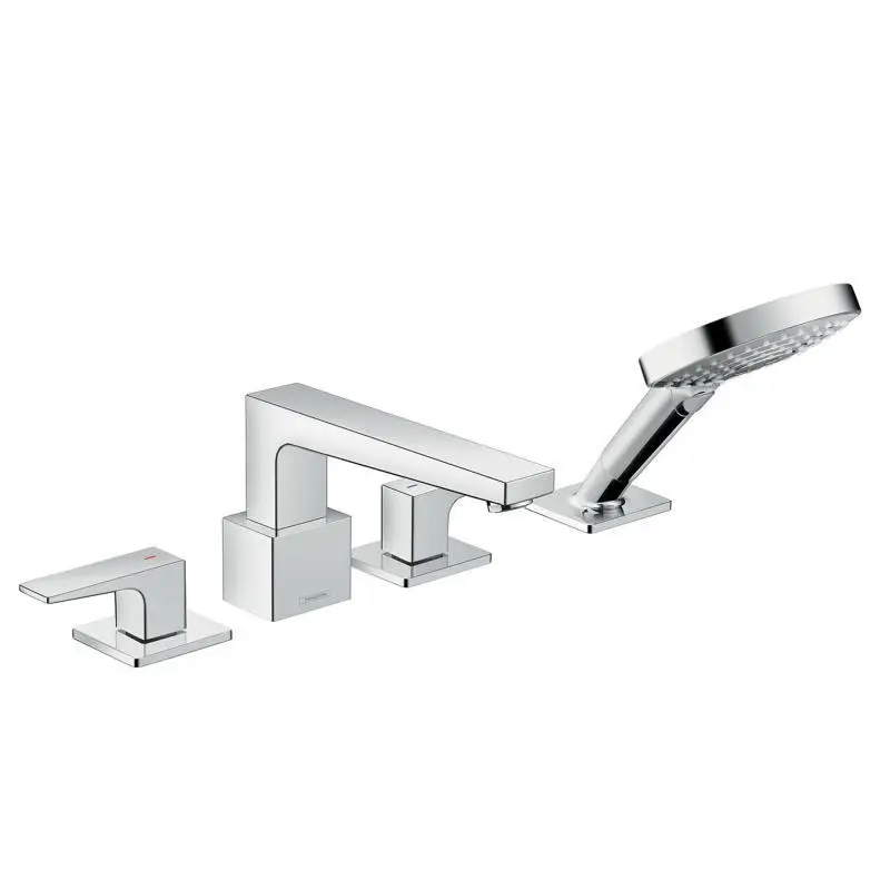 Hansgrohe Metropol - vannas maisītājs vannas malai, 4 caurumu montāža, hroms 32552000