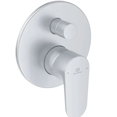Ideal Standard Cerafine O - zemapmetuma maisītājs, 2 patērētājiem, ar montāžas korpusu, sudrabs A7193SI