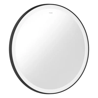 Hansgrohe Xarita Lite S - spogulis ar LED apgaismojumu, diametrs 70 cm, matēti melns 54966670