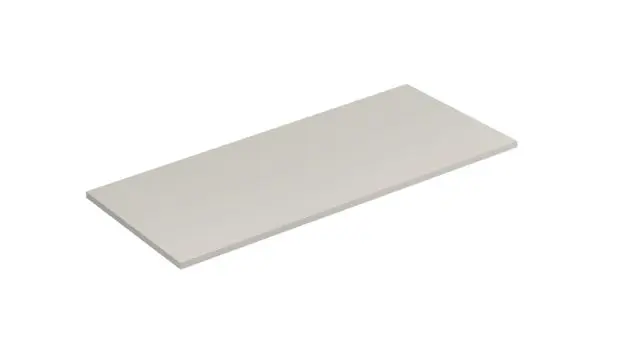 Kludi Icos - izlietnes virsma 120x50 cm, matēts smilšu pelēks 50T120O2