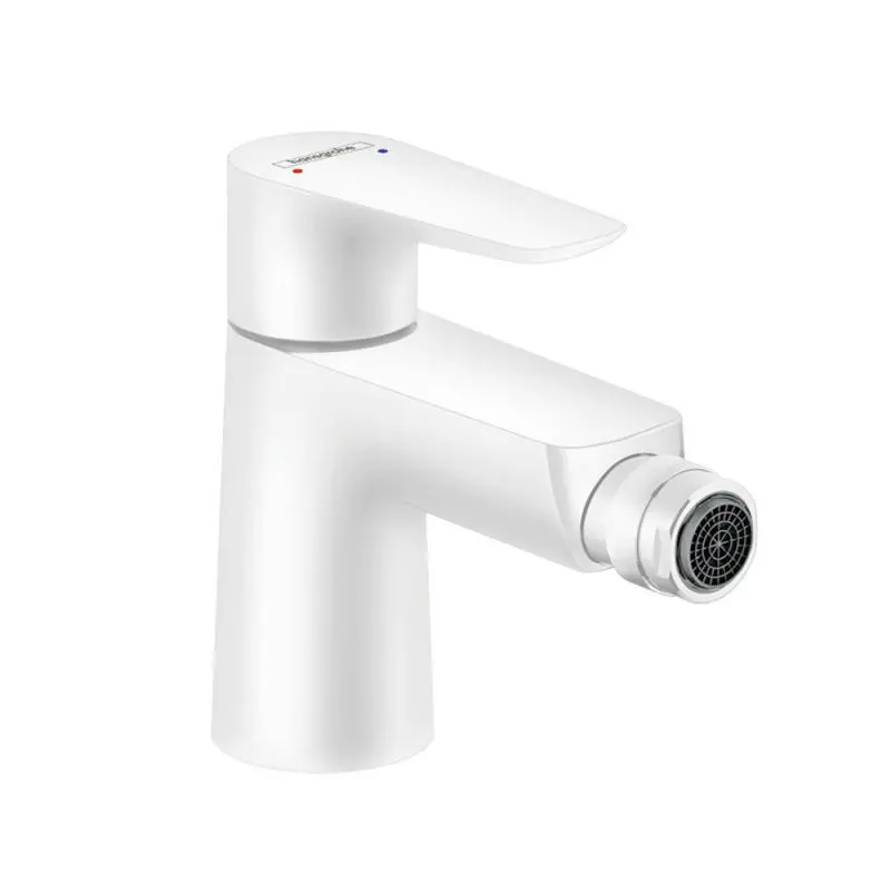 Hansgrohe Talis E - bideta maisītājs ar noteces komplektu, balti matēts 71720700