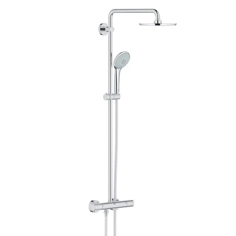 Grohe Euphoria - dušas sistēma XXL ar termostata maisītāju, 21 cm, hromēts 27964000