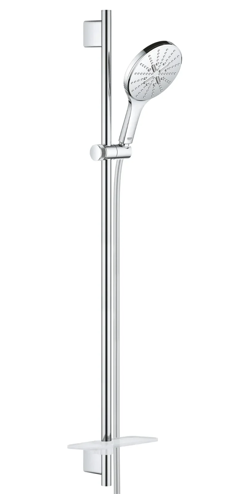 Grohe Rainshower SmartActive - dušas stieņa komplekts 150, 3 strūklas veidi, 90 cm stienis un šļūtene, hroms 26593000