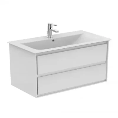 Ideal Standard Connect Air - izlietnes skapītis, 100x44x52 cm, balts spīdīgs/balts matēts E0821B2