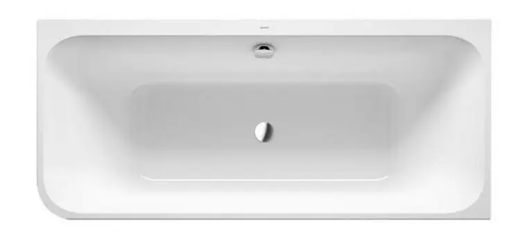 Duravit Happy D.2 - vanna 180x80 cm, ar paneli, labā, balta 700317000000000