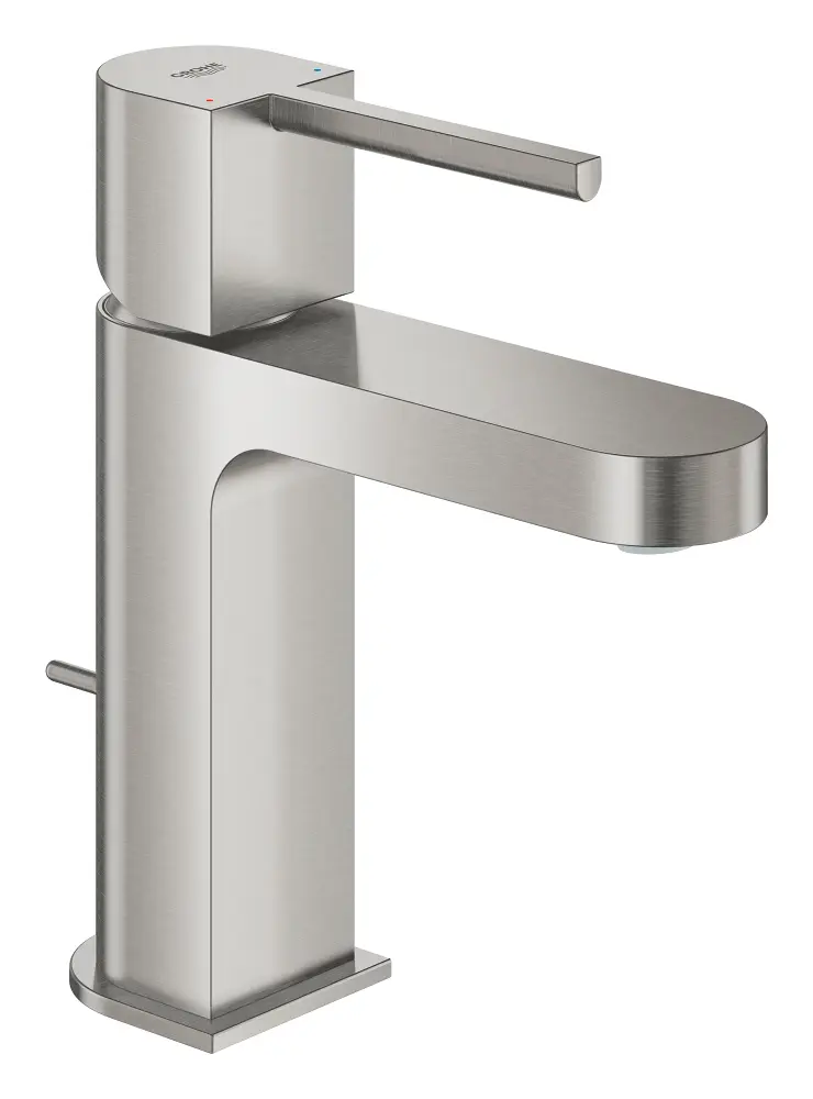 Grohe Plus - izlietnes maisītājs ar noteci, Supersteel 32612DC3