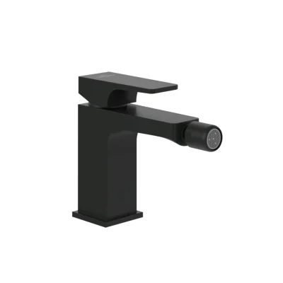 Villeroy & Boch Architectura Square - bideta maisītājs ar noteces komplektu, AquaSmart, matēti melns TVB125001000K5