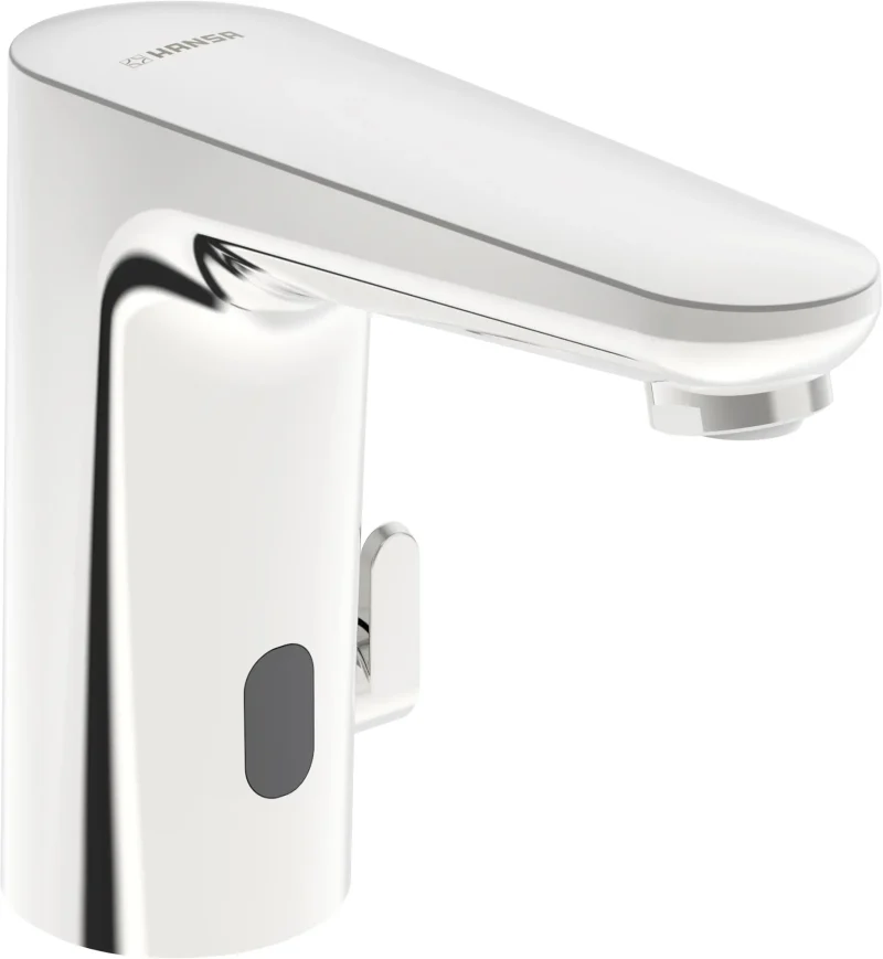 Hansa Electra - elektronisks izlietnes maisītājs, tīkla barošana, Bluetooth, hroms 91102009