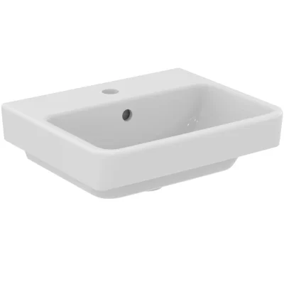 Ideal Standard i.Life B - roku mazgājamā izlietne, 45x38 cm, ar pārplūdi, ar jaucējkrāna atveri, balta T571901