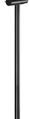 Keuco IXMO - dušas stienis 86 cm, matēti melns 59585370901