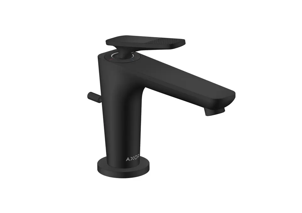 Axor Citterio C - izlietnes maisītājs ar noteci, EcoSmart, CoolStart, matēti melns 49011670