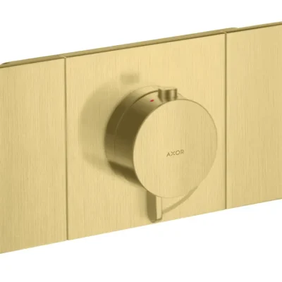 Axor One - zemapmetuma termostata maisītājs, 2 patērētājiem, birstēts misiņš 45712950