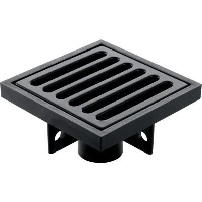 Geberit piederumi - grīdas noteka PE, komplektā ar resti 15x15 cm 361.666.16.1