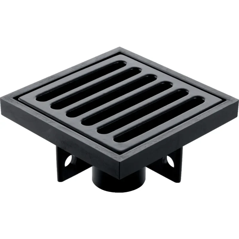 Geberit piederumi - grīdas noteka PE, komplektā ar resti 15x15 cm 361.666.16.1