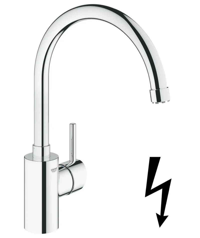 Grohe Concetto - virtuves izlietnes maisītājs, hroms 31132001