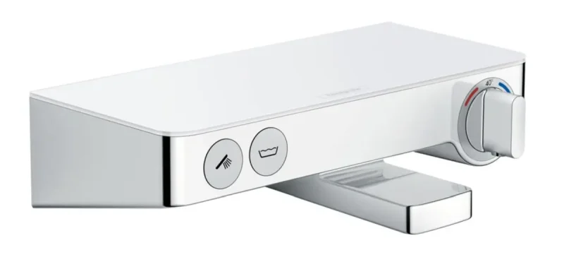 Hansgrohe ShowerTablet Select - termostata vannas maisītājs 300, balts / hromēts 13151400