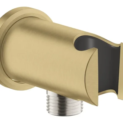 Grohe Rainshower - sienas pieslēguma līkums ar turētāju, Cool Sunrise birstēts 26658GN0