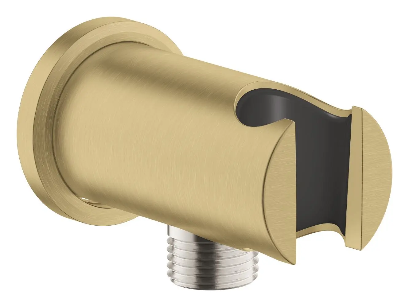 Grohe Rainshower - sienas pieslēguma līkums ar turētāju, Cool Sunrise birstēts 26658GN0