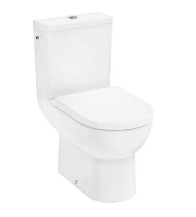 Hansgrohe GladeLake S - WC komplekts ar sēdekli, Vario izvads, AquaChannel Flush, Rimless, EcoSmart, balts 60312450